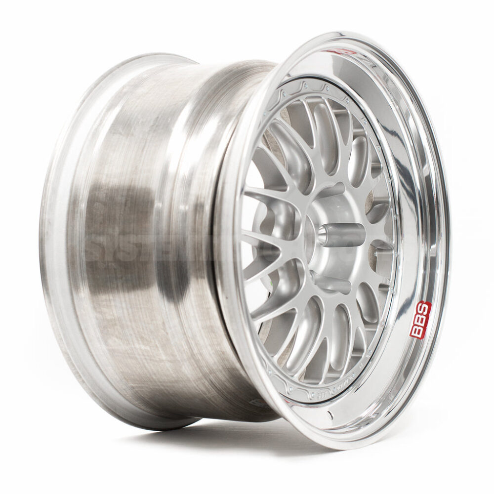 BBS E88 - 18x10 +16 / 18x11 +24 / 5x120 (Race Pocket Center) - Silver (E90 M3 / E92 M3 / E93 M3 Fitment) *Set of 4*